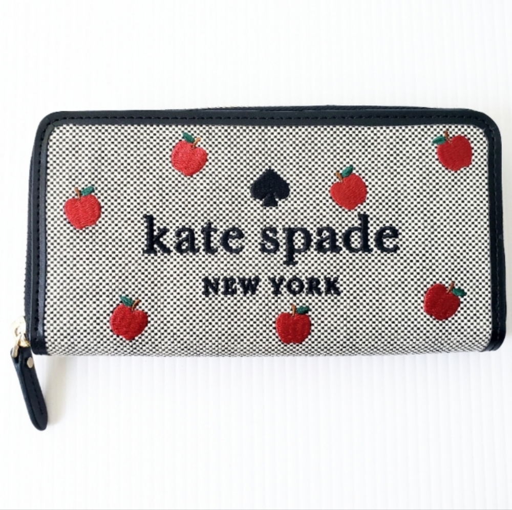 NWT KATE SPADE ELLA APPLE WALLET - Picture 1 of 7